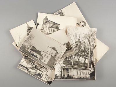 [Из архива архитектора С.Н. Давыдова] Вологда. Церкви. 15 шт. Фотографии 1967 г. 8. Церкви 