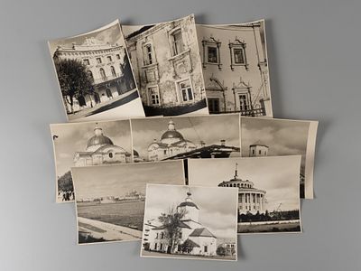 [Из архива архитектора С.Н. Давыдова] Тверь (Калинин) 9 фотографий. 1962. Фотофиксация 