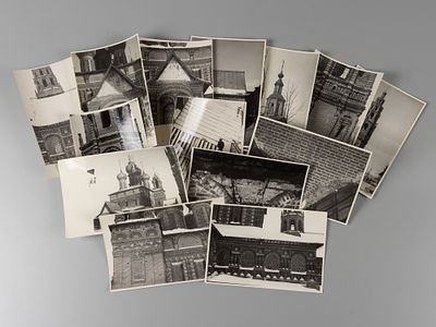 [Из архива архитектора С.Н. Давыдова] Ярославль. Церковь Иоанна Предтечи 14 фотографий 1952. Фото 
