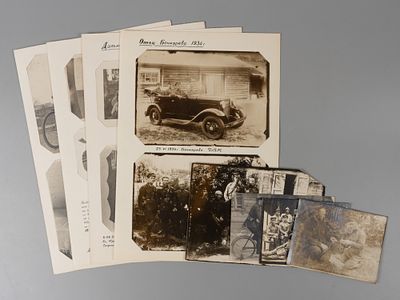 [Репрессированный начальник Особого отдела ОКДВА] Фотографии Попова Петра Ивановича. 1930-е. 19 шт.