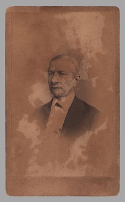 Портрет Феликса Антоновича Оношкович-Яцына. Визитная фотография. 1867. Портрет Ф.А. 