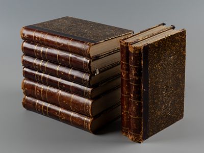 [Первое посмертное] Тургенев И.С. Полное собрание сочинений И.С. Тургенева. Тома 2-5, 7-10. 