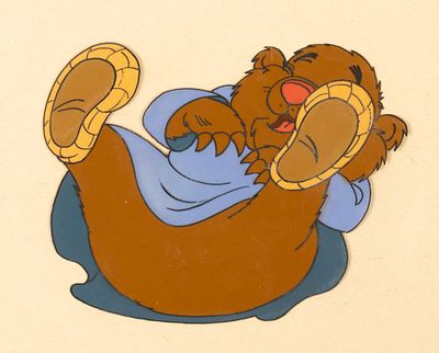 Фаза движения к мультфильмам. 1980-1990-е гг. Целлулоид, тушь, акрил. Хорошее состояние.