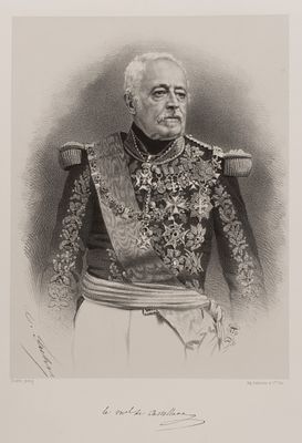 Неизв. литограф, Дисдери А. (по фотографии), Лемерсье (издатель) Граф Кастеллан, маршал 