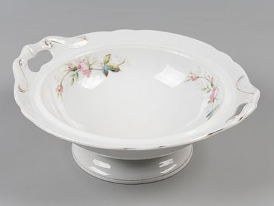 [Редкое клеймо] Салатница. Т-во М.С. Кузнецова в Риге. K.P.M. DREYLINGSBUSCH, Латвия в составе 