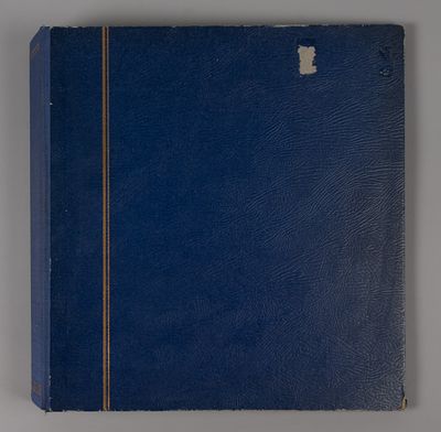 Папка (36 листов фирмы "Шаубек") с почтовыми марками Бельгии. Содержит 505 марок (в основном 