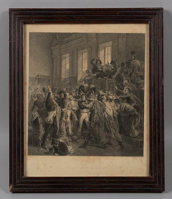 Фрилле Ж.-Ж. (гравер), Бушо Ф. (по оригиналу) Переворот 18 брюмера. Приход к власти Наполеона 