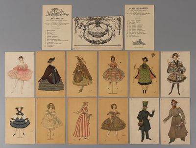 [С издательским конвертом и двумя вкладышами. Полный комплект] Фея кукол. 12 