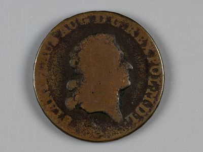 Польша, Станислав Август Понятовский. 3 гроша 1788 VF. Состояние VF