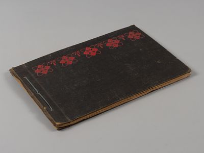 Альбом с фотографиями Ады Оношкович-Яцыны с мужем и сыном. Петербург, Великий Новгород, Дубки. 1926.