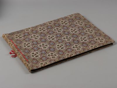 Альбом с фотографиями Ады Оношкович-Яцыны с мужем и сыном. Лесное, Васкелово, Кивач. 1928. В 