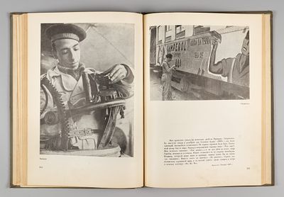 [Оформление Лисицких] Эренбург И.Г. Испания. Фотоальбом с очерками. Том 2. М.-Л., 1937. Эренбург 