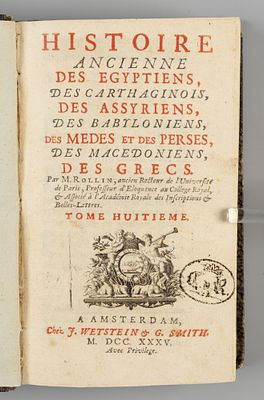 [На фр. яз. Древняя история о египтянах, карфагенянах, ассирийцах, вавилонянах, мидянах и о 