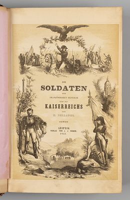[На фр. яз. Белланж И. Солдаты Французской Республики и Империи] Bellange H. Die Soldaten der 
