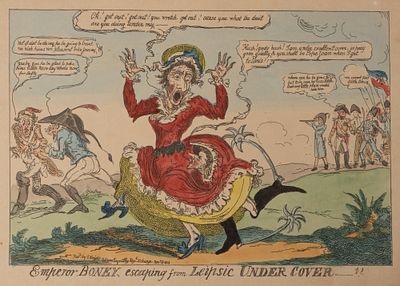 [Из коллекций художника Ю. П. Великанова] Лейпцигская Баталия. Цинкография с немецкой гравюры 