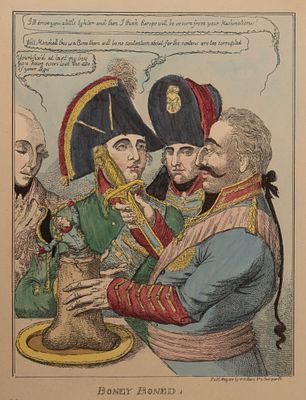 [Из коллекций художника Ю. П. Великанова] Бонни. Цинкография с немецкой гравюры 1814 г. Для 