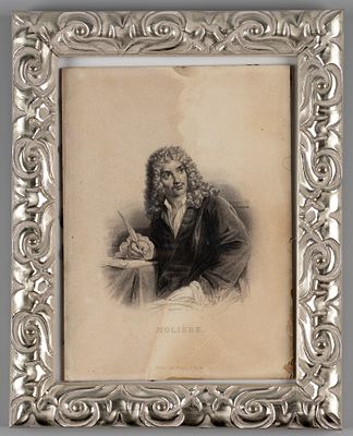 Хопвуд (гравер), Фурне (издатель) Портрет драматурга Мольера. Середина XIX века. Бумага на 