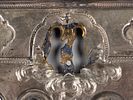 Икона в окладе. Седмица (Спас на троне). Палех, пер. треть XIX в. Бел. металл, позолота Изображение - 20