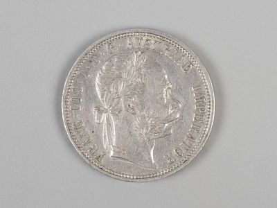 Австро-Венгрия. Франц Иосиф. 1 флорин 1890 XF. Состояние XF