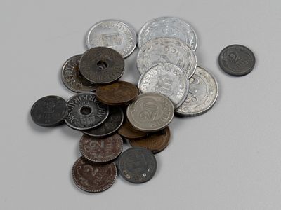 Венгрия. Набор монет 20 шт. разных номиналов. 1935-1944 VF-XF. Состояние VF-XF