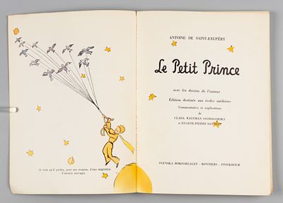 [На фр. яз. Сент-Экзюпери А. Маленький принц] Saint-Exup&eacute;ry A. Le Petit Prince. Stockholm, 1964. 