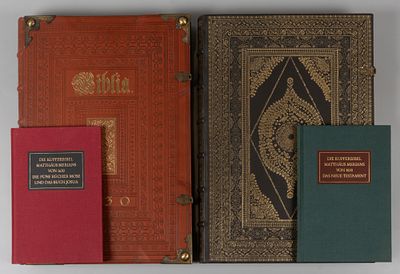 [Роскошное воспроизведение Библии 1630 года] [На нем. яз. Мериан М. Ветхий Завет и Новый Завет 