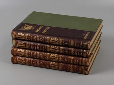 [4 тома] История XIX века. Тома 1, 3-5. М., 1906. История XIX века. [В 8-ми томах]. Тома 1 