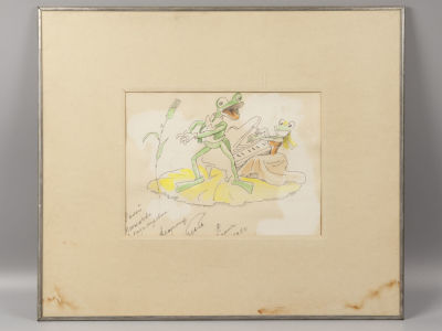 Гальба (Гальберштадт) Владимир Александрович (1908–1984) - Владимир Гальба. Карикатура Рисунок №3. 