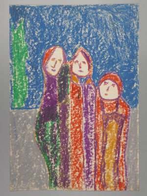 Кошелохов (Боб) Борис Николаевич (род. 1942) - Кашелохов, Борис (Боб). Пастель. Серия &laquo;Великие 