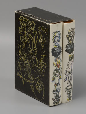 [Автографы Валерия Траугота] Гомер [в 2-х книгах] 1) Илиада 2) Одиссея. Рисунки Г.А.В. Траугот. 