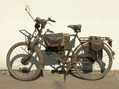 Шведский военный (пехотный) велосипед М-42. Manark (Milit&auml;rcykel). 1942(?). Произведен для Вермахта.