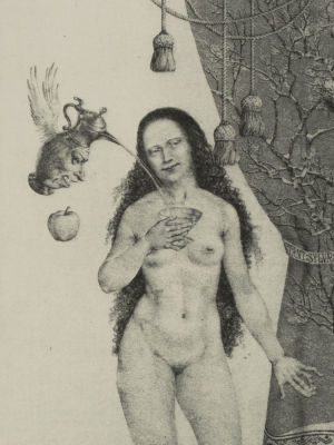 [Филигранная техника] Калинович К. Beginning of Spring IV. Офорт. Размер изображения 17х12 см. Р 