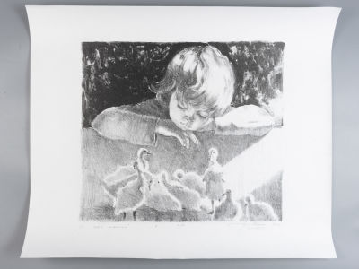 Мехова Е. В мире животных. 2020. Литография. Размер 50х60 см. Хорошее состояние. 
Мехова 