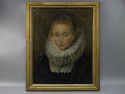 [Собрание коллекционера Ю.Г. Епатко] Субботин Н. Копия с Портрета камеристки инфанты Изабеллы. 