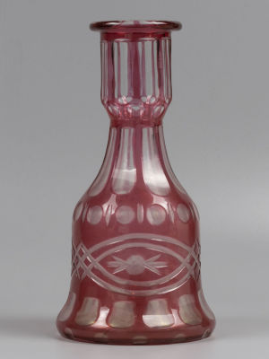 Колба для кальяна. Мальцевский завод. Двухслойное стекло. Конец XIX – начало XX века. Высота 24 