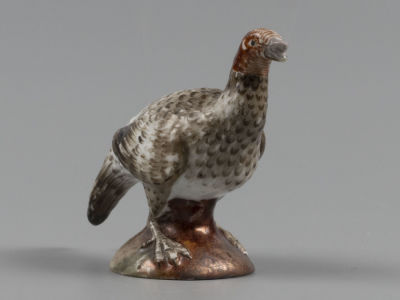 Фазан. Статуэтка. Фарфор. Гарднер. Первая половина XIX в. Ручная роспись. Фарфор Гарднера. 