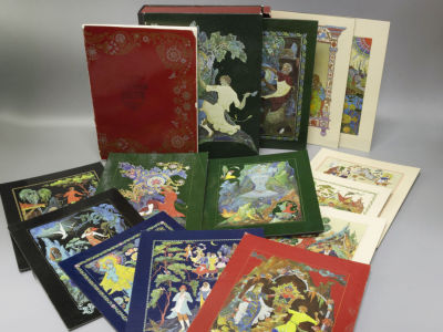 [Подарочное] Бажов П.П. Каменный цветок. Иллюстрации художников Буреева Г.К. и Ковалева А.В. Л. 