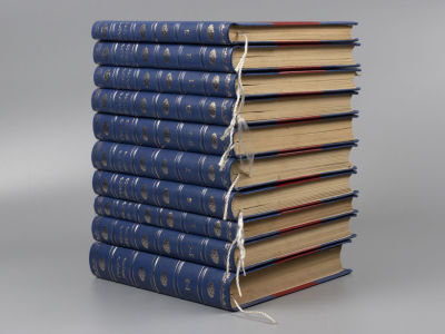 Эберс Г. Собрание сочинений Георга Эберса. В 13-ти томах [в 10-ти переплетах]. СПб., 1898. Эберс 