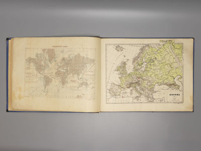 Ильин А. Новый учебный географический атлас. СПб., 1907. Ильин А. Новый учебный географический 
