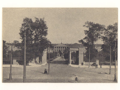 Ленинград. Смольный (Ленинградский Губисполком). Довоенная открытка. 4611 Издание Сев. - Зап. 