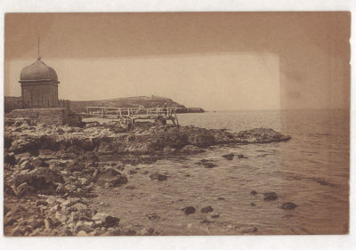 Крым. Севастополь. Херсонесские купальни. Довоенная открытка. 2110 Издание Коммерческого Аг-ва 