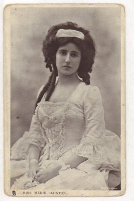 Мари Дайнтон. Английская актриса. Мода. Наряд. Фотооткрытка. Начало ХХ в. 2331 Raphael Tuck 