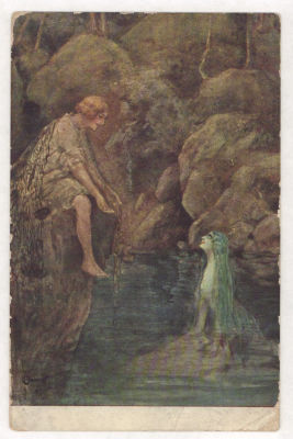 С.Соломко. Сказка. Живопись. Цветная открытка. Начало ХХ в. 2372 Издание "Ришар". С.Петербург. 