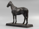 Касли. Конь. Статуэтка. Чугун, литье. 1900 г. Размер 31х37х13.5 см. Размер 31х37х13.5 см. Изображение - 1