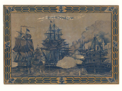 [Коллекция художника С. Тарасова] Кондитерский набор "Синопский бой" 1930-е гг. Этикетка. 