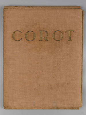 [Альбом репродукций] Corot. Dans les Musees de l’URSS. Text de S. Razoumovskaja. Leningrad, [1969].