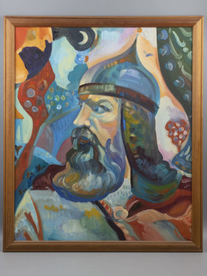 Самсонидзе Т. Дмитрий Донской. 2007. Холст, масло. Размер 60х50 см. Коллекционное состояние. 