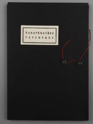 Пляски смерти в высокой печати. Коллективный livre d’artiste. Тираж 30. В папке. Тираж 30 экз.: 