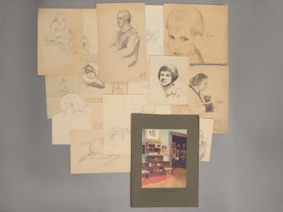 [Архив капитана 1 ранга В. И. Лепко] В. И. Лепко. &laquo;Володька смотрит телевизор&raquo; и др. Листы с 