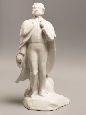 Авт. В.Кузнецов. Пушкин А.С. Статуэтка. Фарфор. Сер. ХХ в. Размер: высота 25,8 см., по 